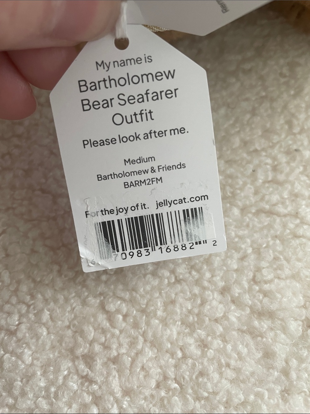 NWT Jellycat Summer 2026 Collection Bart Bear Seafarer Outfit - Picture 4 of 7